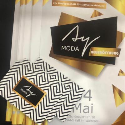 Flyer+Visitenkarten Aymoda